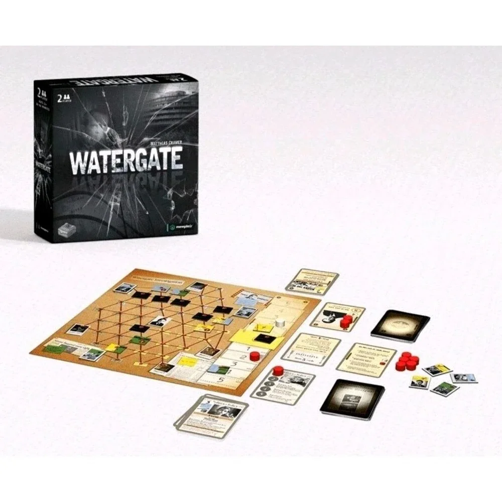 Watergate Historical Strategy Board Game Capstone Games NEW Sealed